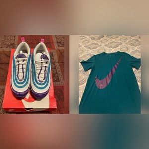 HOST PICK‼️BUNDLE‼️Air max 97 and matching shirt‼️